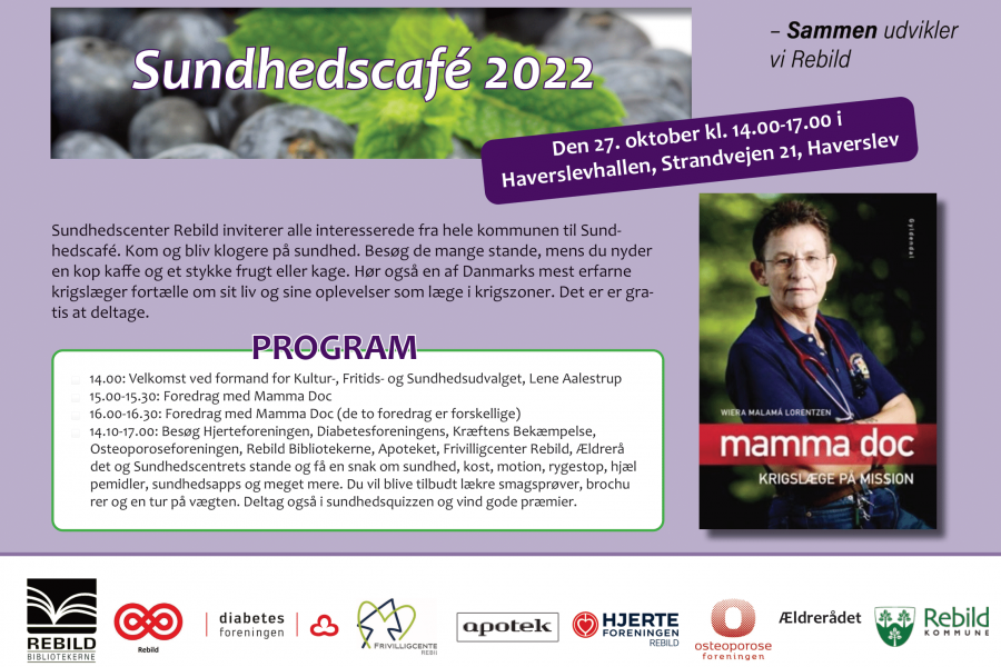 Invitation til Sundhedscafé 2022
